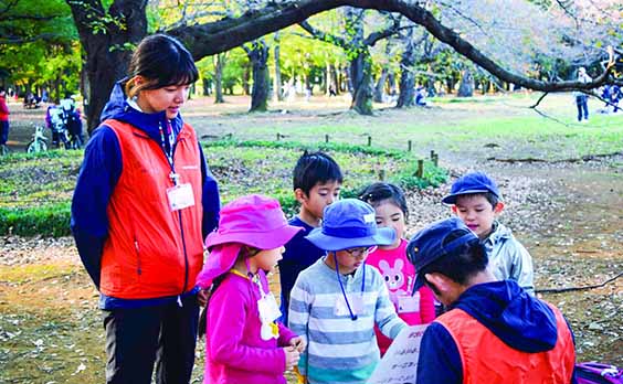 キャンプスタッフ活動の様子