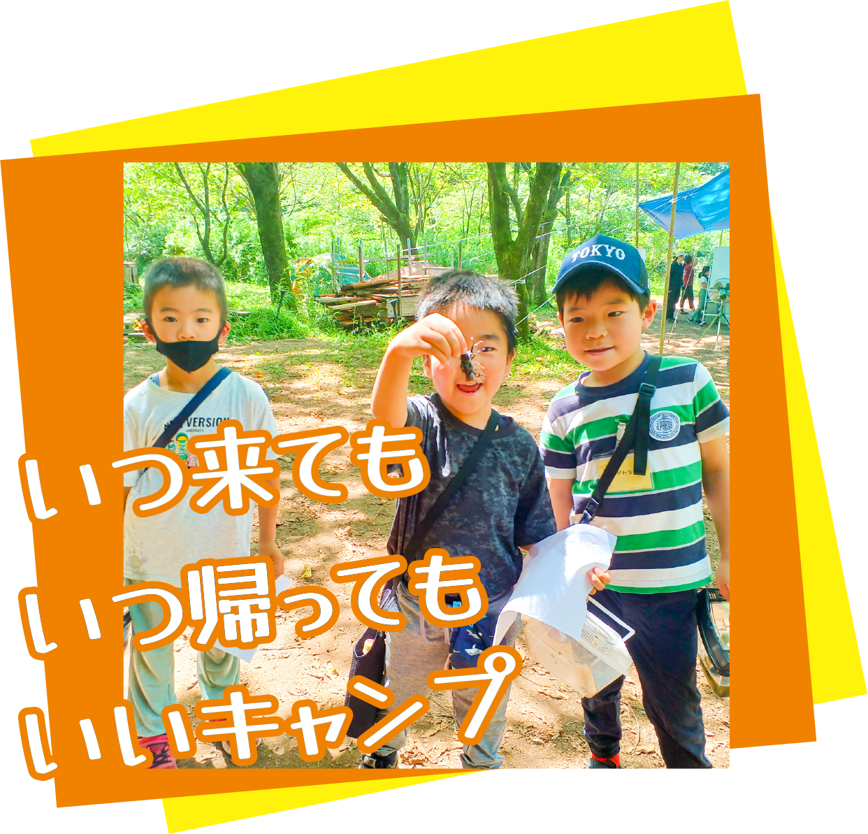 いついつキャンプ夏